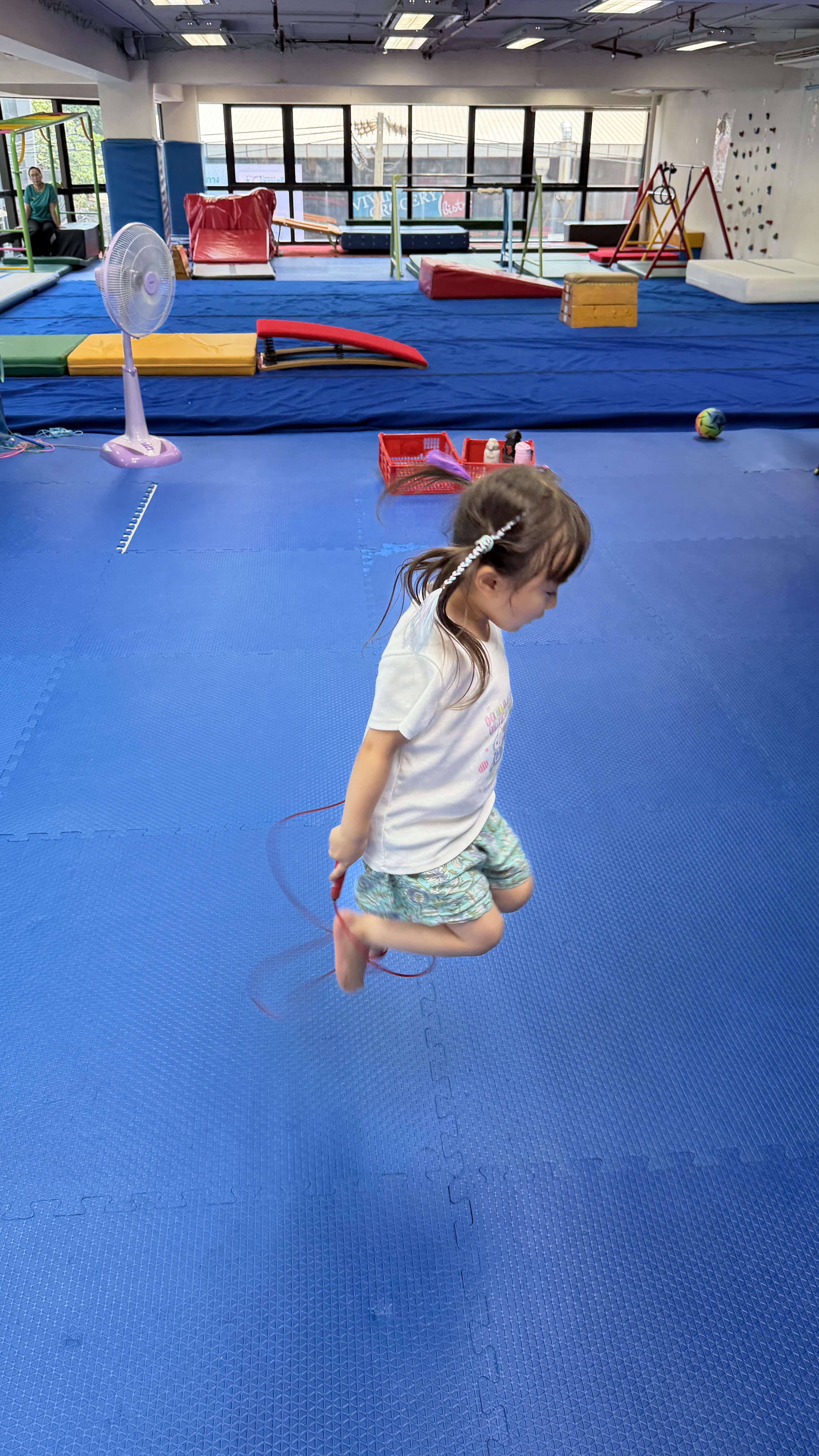 INFINITO gymnastics jump rope practice